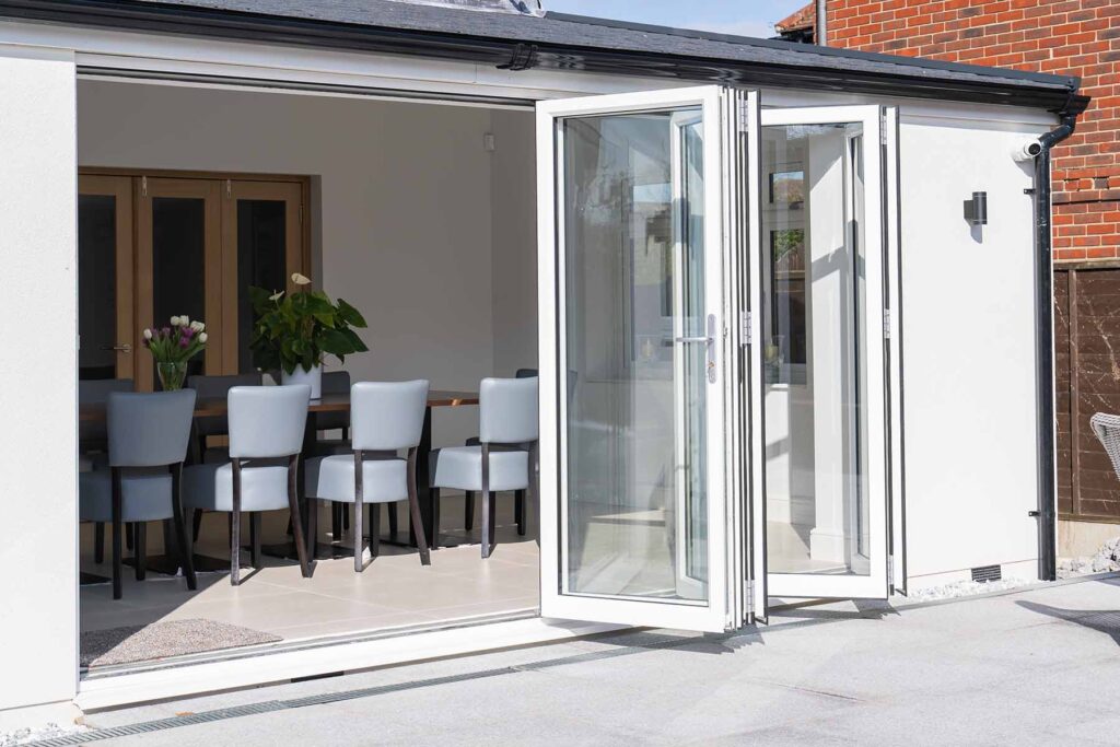 aesthetic aluminium bifold doors