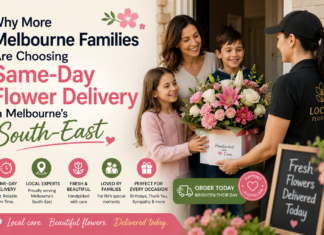 Why More Melbourne Families Are Choosing Same-Day Flower Delivery in Melbourne’s South-East Flower Delivery in Melbourne’s South-East