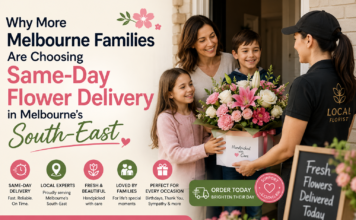 Why More Melbourne Families Are Choosing Same-Day Flower Delivery in Melbourne’s South-East Flower Delivery in Melbourne’s South-East