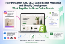 How Instagram Ads, SEO, Social Media Marketing and Shopify Development Work Together to Grow Online Brands How Instagram Ads, SEO, Social Media Marketing and Shopify Development Work Together to Grow Online Brands