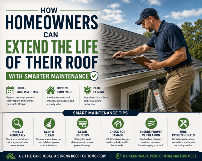 How Homeowners Can Extend the Life of Their Roof With Smarter Maintenance