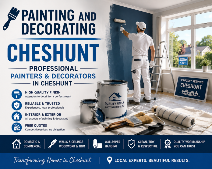 Painting and Decorating Cheshunt – Professional Painters & Decorators in Cheshunt