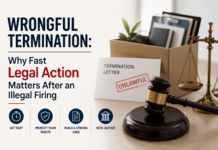Wrongful Termination: Why Fast Legal Action Matters After an Illegal Firing Wrongful Termination: Why Fast Legal Action Matters After an Illegal Firing