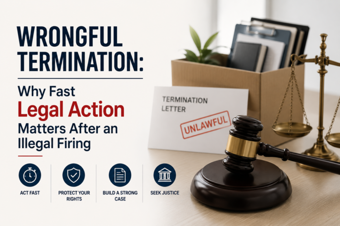 Wrongful Termination: Why Fast Legal Action Matters After an Illegal Firing