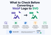 What to Check Before Converting a WebP Logo to SVG WebP Logo to SVG