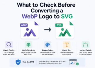 What to Check Before Converting a WebP Logo to SVG WebP Logo to SVG