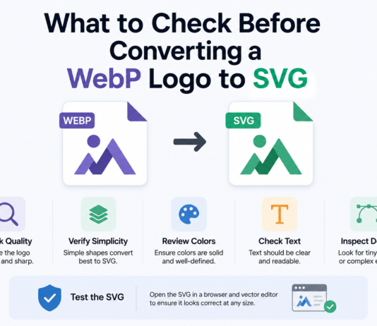 What to Check Before Converting a WebP Logo to SVG WebP Logo to SVG