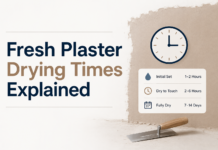 Fresh Plaster Drying Times Explained Fresh Plaster Drying Times Explained
