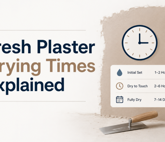 Fresh Plaster Drying Times Explained Fresh Plaster Drying Times Explained