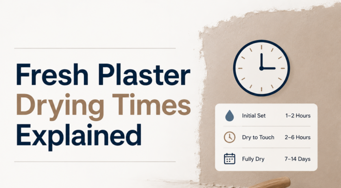 Fresh Plaster Drying Times Explained Fresh Plaster Drying Times Explained