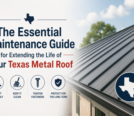 The Essential Maintenance Guide for Extending the Life of Your Texas Metal Roof Life of Your Texas Metal Roof