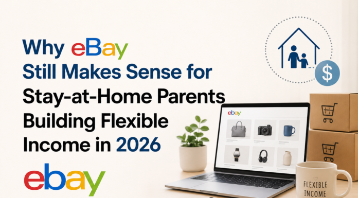Why eBay Still Makes Sense for Stay-at-Home Parents Building Flexible Income in 2026 eBay