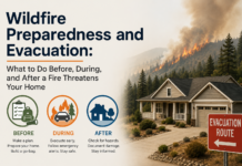 Wildfire Preparedness and Evacuation: What to Do Before, During, and After a Fire Threatens Your Home Wildfire Preparedness and Evacuation