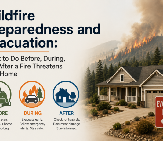 Wildfire Preparedness and Evacuation: What to Do Before, During, and After a Fire Threatens Your Home Wildfire Preparedness and Evacuation