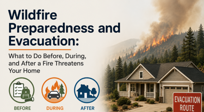 Wildfire Preparedness and Evacuation: What to Do Before, During, and After a Fire Threatens Your Home Wildfire Preparedness and Evacuation