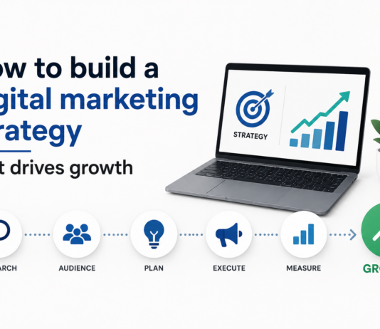 How to build a digital marketing strategy that drives growth digital marketing strategy