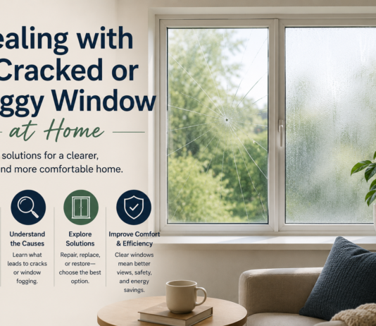 Dealing with a Cracked or Foggy Window at Home Cracked or Foggy Window at Home