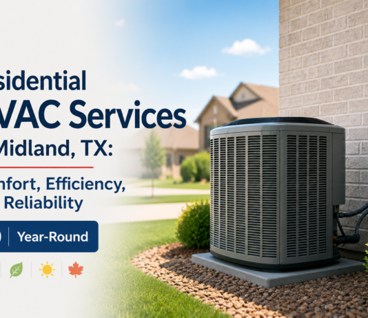 Residential HVAC Services in Midland, TX: Comfort, Efficiency, and Reliability Year-Round HVAC services in Midland