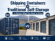 Shipping Containers vs Traditional Self-Storage in Hobart: What You Need to Know Shipping Containers vs Traditional Self-Storage in Hobart