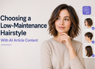 Choosing a Low-Maintenance Hairstyle With AI Article Content Hairstyle With AI Article Content