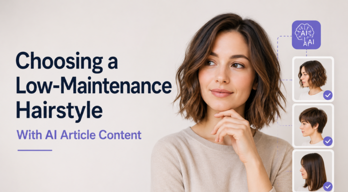Choosing a Low-Maintenance Hairstyle With AI Article Content Hairstyle With AI Article Content