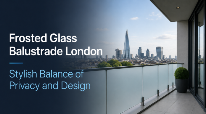 Frosted Glass Balustrade London Stylish Balance of Privacy and Design Frosted Glass Balustrade London