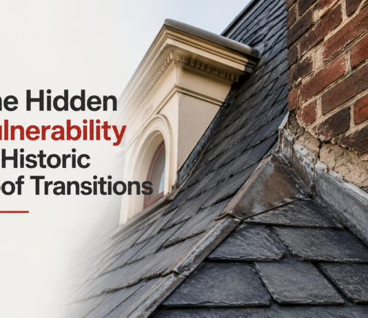 The Hidden Vulnerability of Historic Roof Transitions Historic Roof Transitions