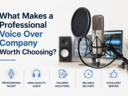 What Makes a Professional Voice Over Company Worth Choosing? Professional Voice Over