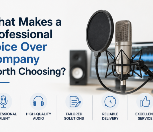 What Makes a Professional Voice Over Company Worth Choosing? Professional Voice Over