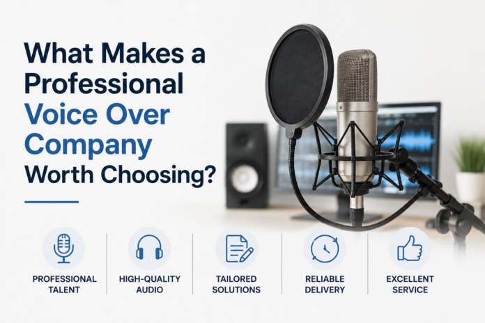 Professional Voice Over