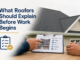 What Roofers Should Explain Before Work Begins Roofers