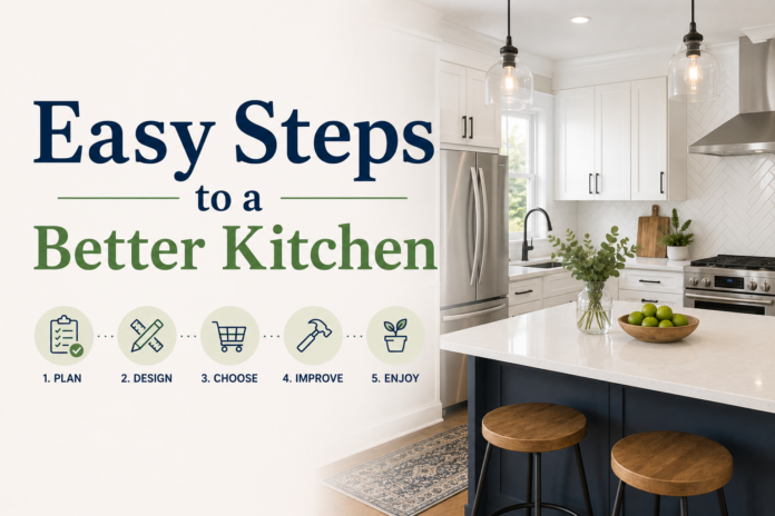 easy steps to a Better Kitchen