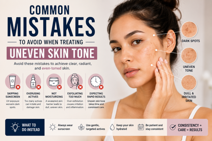 image Treating Uneven Skin Tone