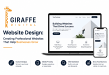 Giraffe Digital Website Design: Creating Professional Websites That Help Businesses Grow