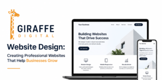Giraffe Digital Website Design: Creating Professional Websites That Help Businesses Grow