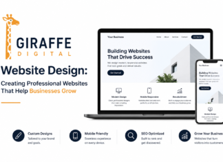 Giraffe Digital Website Design: Creating Professional Websites That Help Businesses Grow
