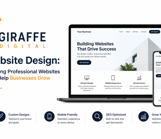 Giraffe Digital Website Design: Creating Professional Websites That Help Businesses Grow