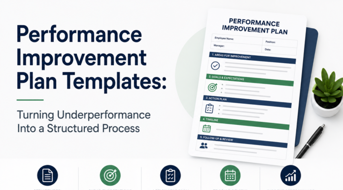 Performance Improvement Plan Templates: Turning Underperformance Into a Structured Process performance improvement plan templates