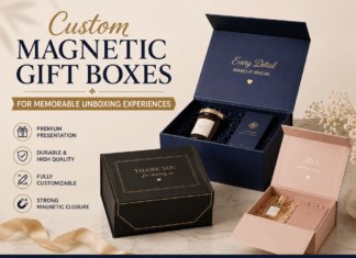 Custom Magnetic Gift Boxes for Memorable Unboxing Experiences Custom Magnetic Gift Boxes