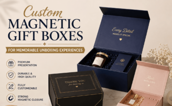Custom Magnetic Gift Boxes for Memorable Unboxing Experiences Custom Magnetic Gift Boxes