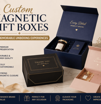 Custom Magnetic Gift Boxes for Memorable Unboxing Experiences Custom Magnetic Gift Boxes