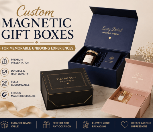 Custom Magnetic Gift Boxes for Memorable Unboxing Experiences Custom Magnetic Gift Boxes