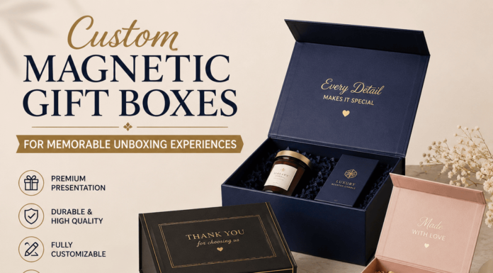 Custom Magnetic Gift Boxes for Memorable Unboxing Experiences Custom Magnetic Gift Boxes