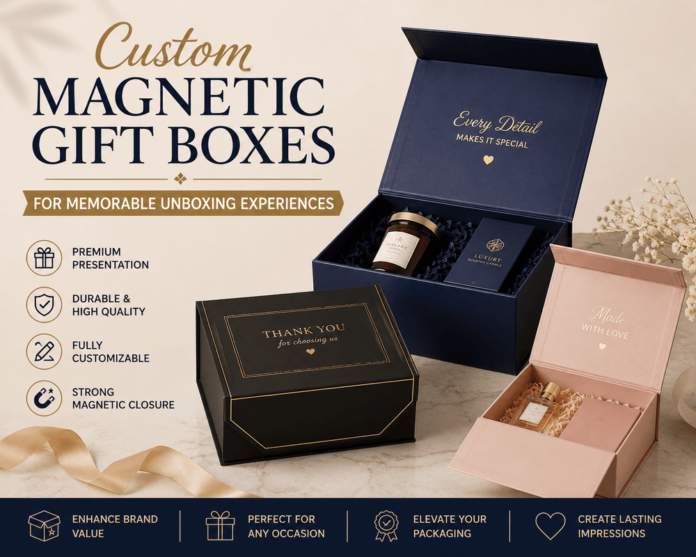 Custom Magnetic Gift Boxes