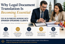 Why Legal Document Translation Is Becoming Essential for UK Businesses Working with Spanish-Speaking Clients Legal Document Translation