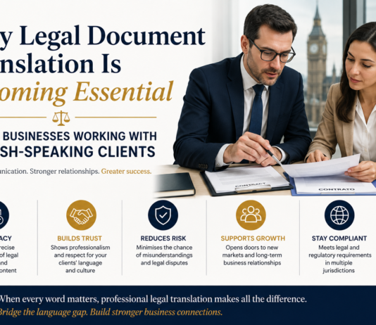 Why Legal Document Translation Is Becoming Essential for UK Businesses Working with Spanish-Speaking Clients Legal Document Translation