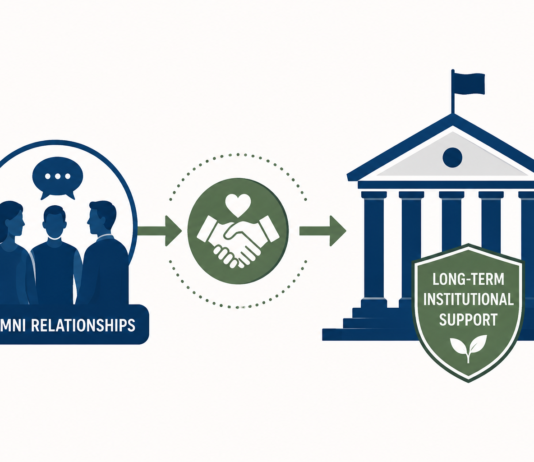 Turning Alumni Relationships into Long-term Institutional Support Alumni Relationships