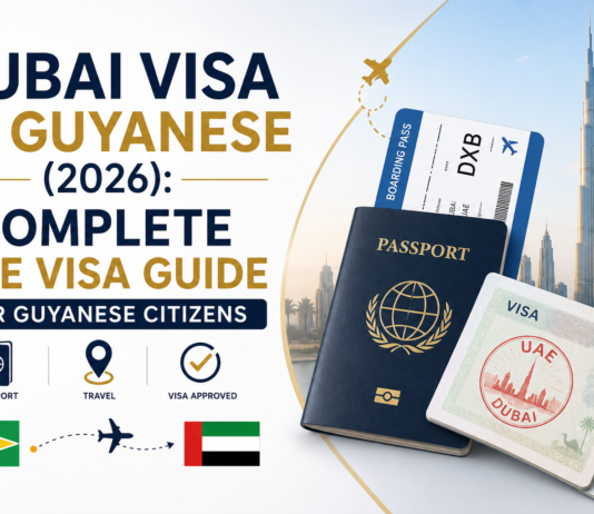 Dubai Visa for Guyanese (2026): Complete UAE Visa Guide for Guyanese Citizens Dubai Visa for Guyanese