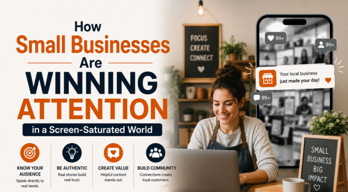 How Small Businesses Are Winning Attention in a Screen-Saturated World Small Businesses