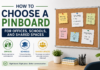 How to Choose a Pinboard for Offices, Schools, and Shared Spaces Choose a Pinboard